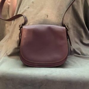 Coach saddlebag